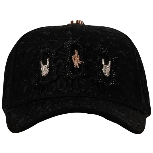 BARBAS HATS “BBB HAND SKULL”