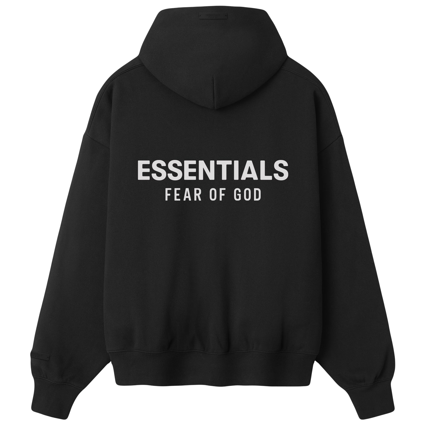 ESSENTIALS BLACK / WHITE ZIP UP