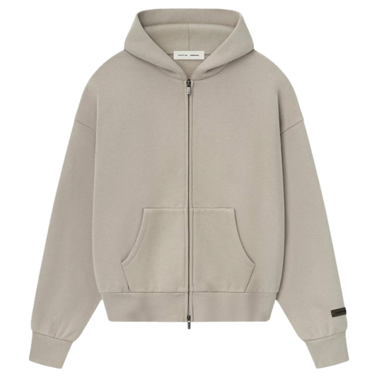 ESSENTIALS TIMBER ZIP UP