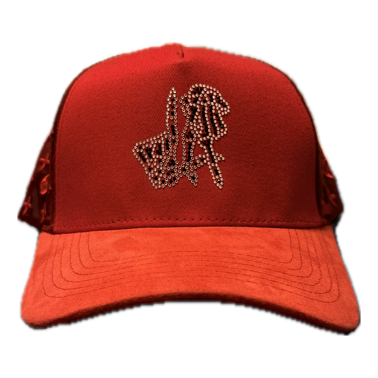 DANDY HATS “LA SKELETON RED”