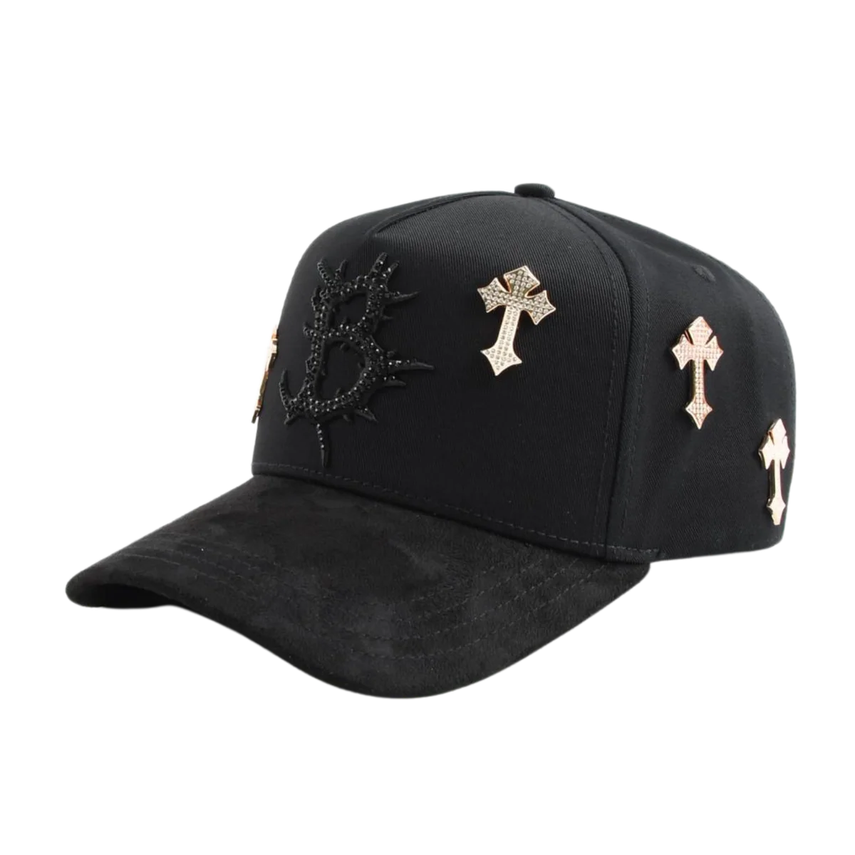 BARBAS HATS "B CROSS" 24K ROSE GOLD