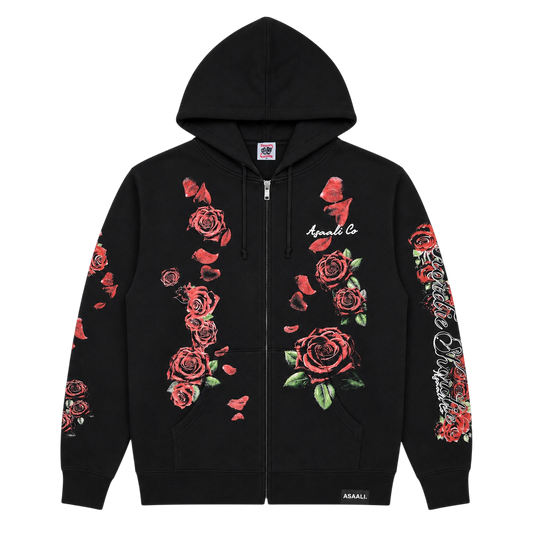 ASAALI “SHORDIE LOVE LOST” ZIP UP HOODIE