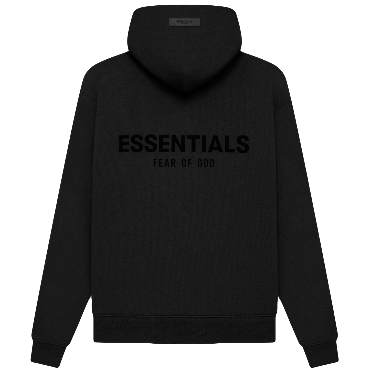 Black Essentials Hoodie