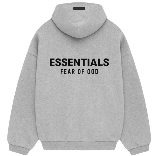 Grey Essentials Hoodie
